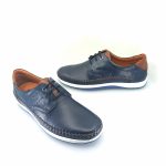 Boxer 21318 (μπλε) ανδρικά μοκασίνια