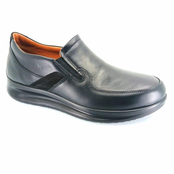 Boxer 16522 (μαύρο) ανδρικά slip-on