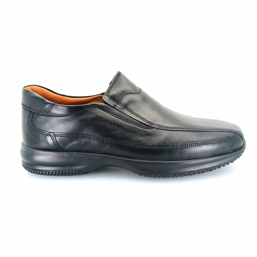 Boxer 12133 (μαύρo) ανδρικά slip-on