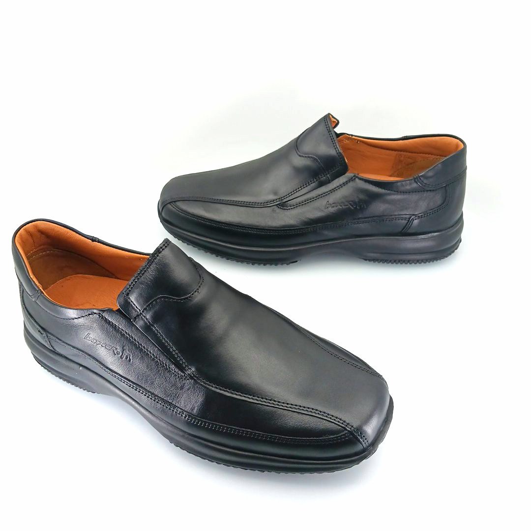 Boxer 12133 (μαύρo) ανδρικά slip-on