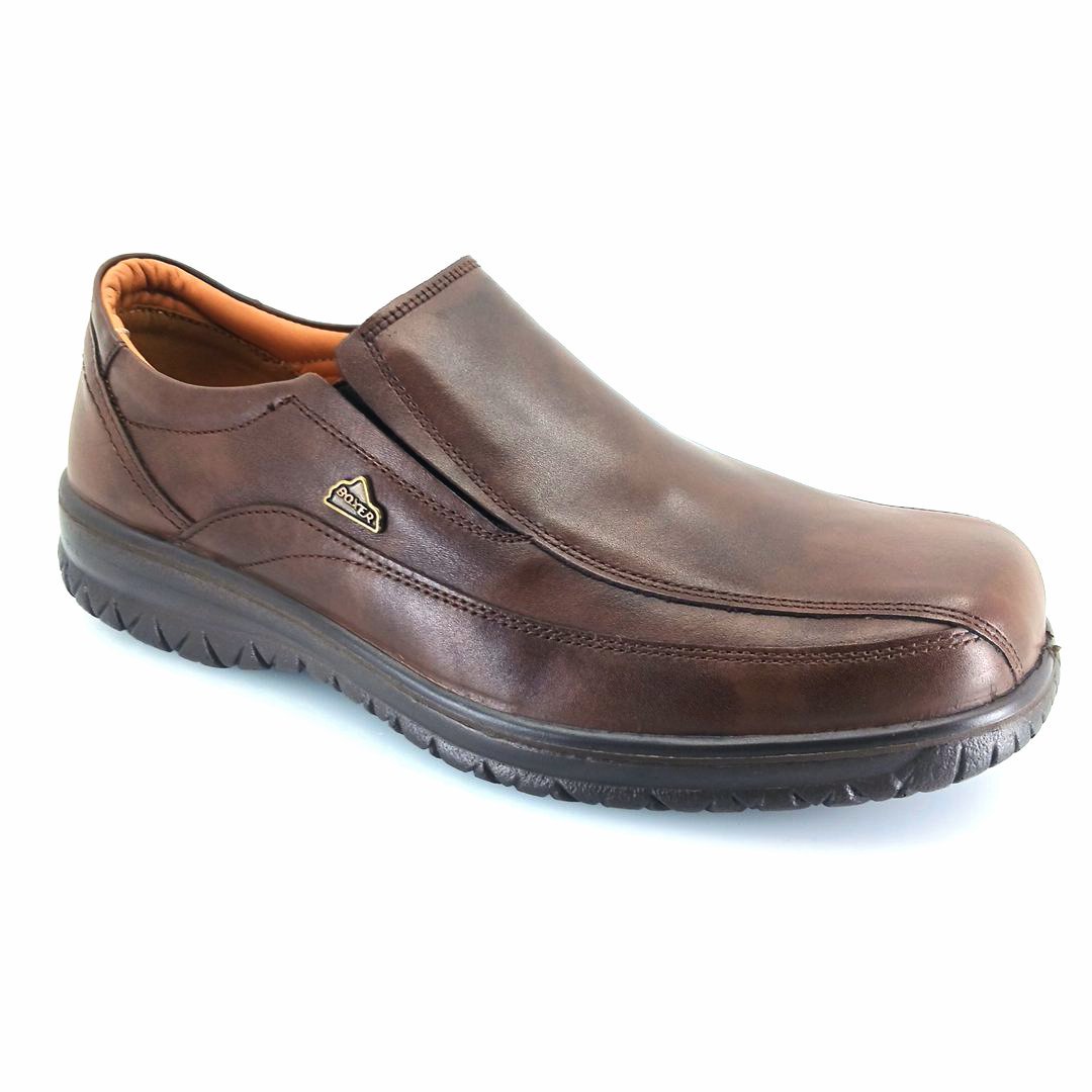 boxer-14747-brown-1 Boxer 14747 (καφέ) ανδρικά slip-on