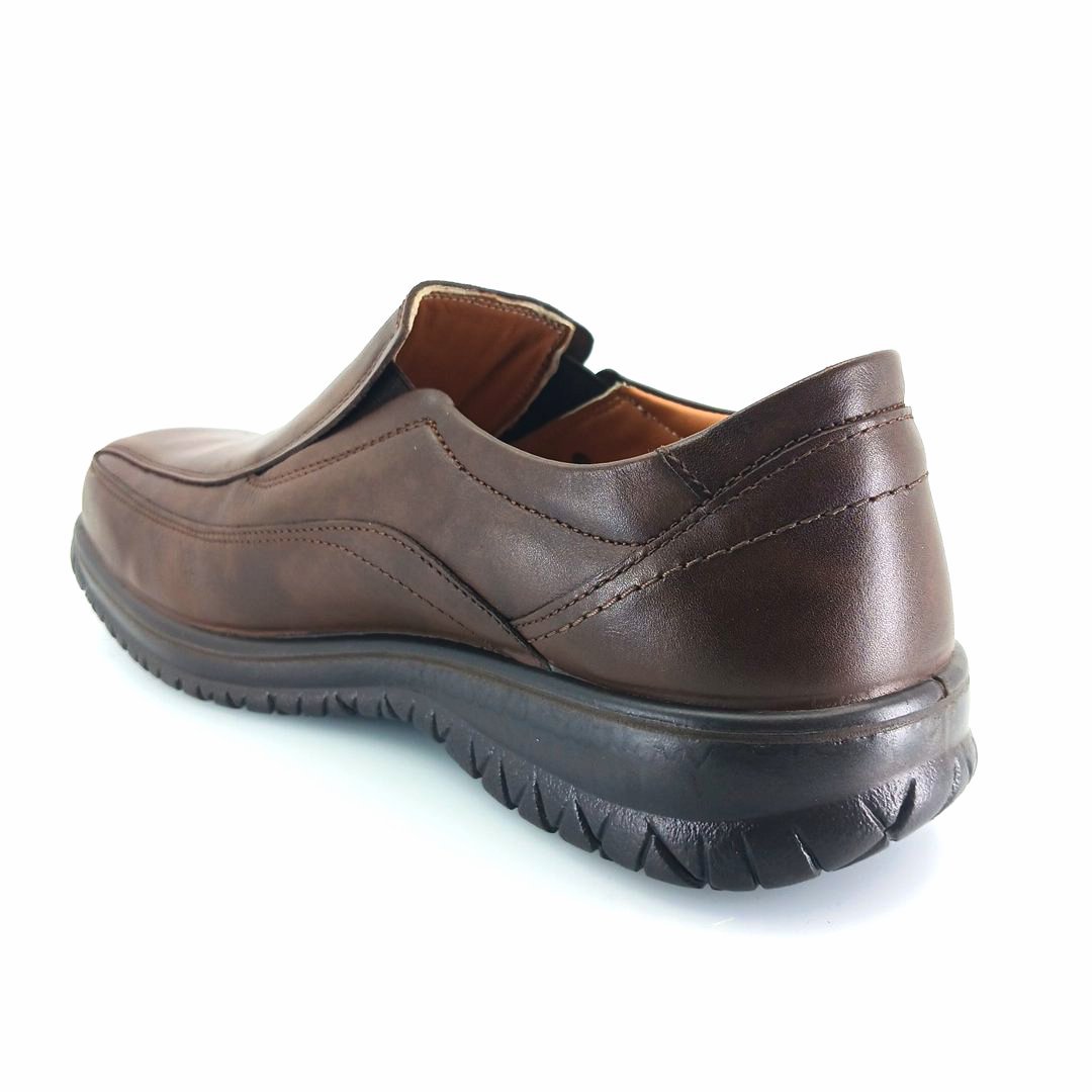 Boxer 14747 (καφέ) ανδρικά slip-on