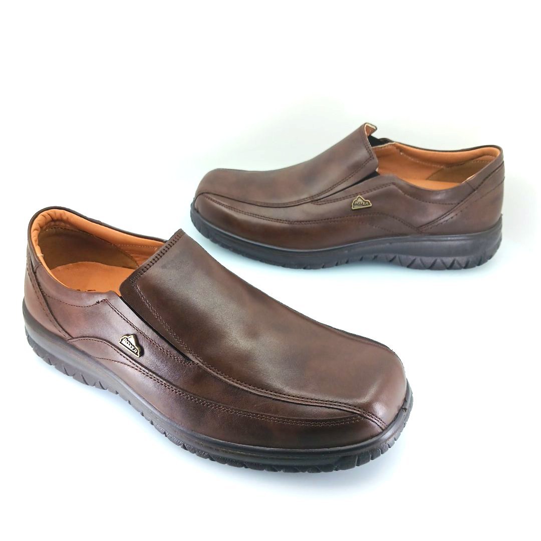 Boxer 14747 (καφέ) ανδρικά slip-on