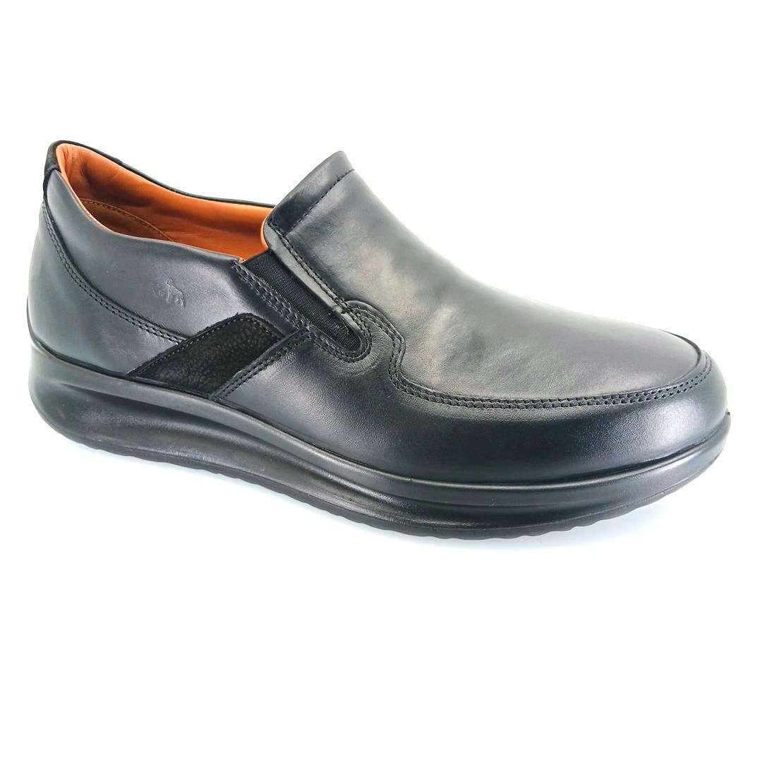 Boxer 16522 (μαύρο) ανδρικά slip-on
