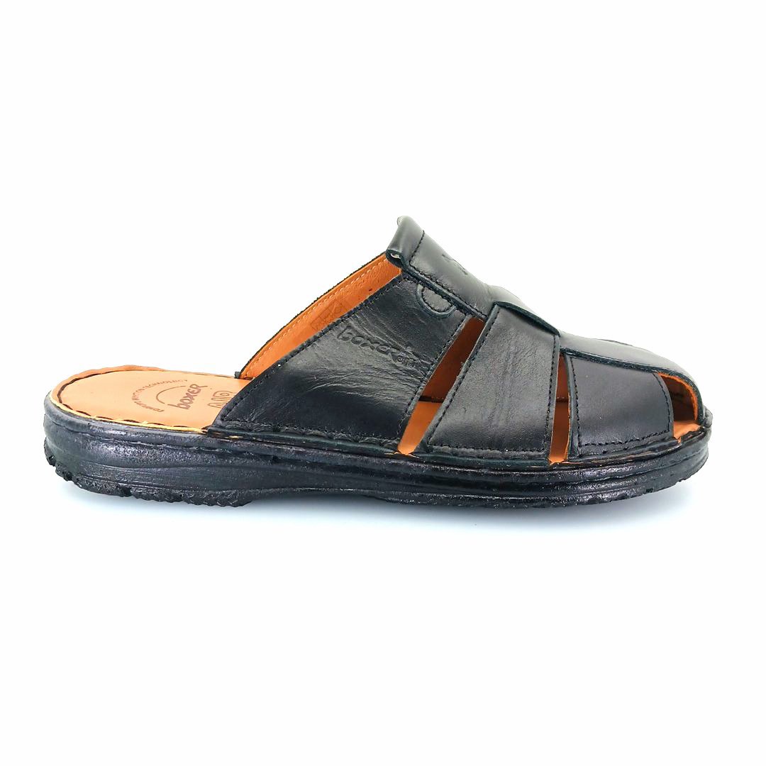 Boxer 17228 (μαύρο) ανδρικές παντόφλες