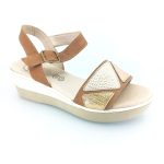 Boxer 82615 (tan) γυναικείες πλατφόρμες