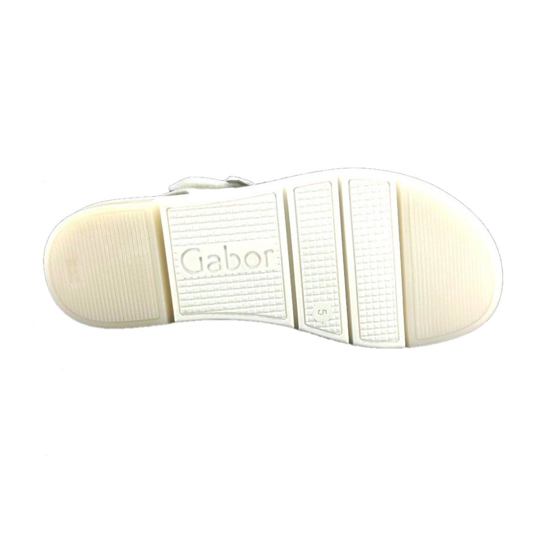 Gabor 24.603.27 γυναικεία πέδιλα (λευκό)