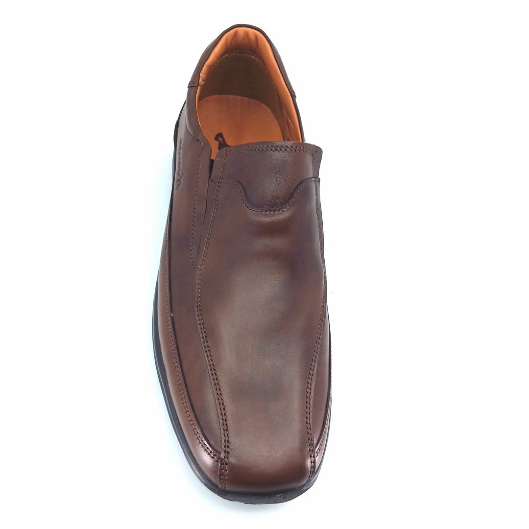Boxer 12133 (καφέ) ανδρικά slip-on