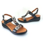 Boxer 82668 (μαύρο) γυναικεία σανδάλια