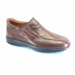 Boxer 12133 (καφέ) ανδρικά slip-on