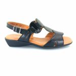 Boxer 52965 (μαύρο) γυναικεία σανδάλια