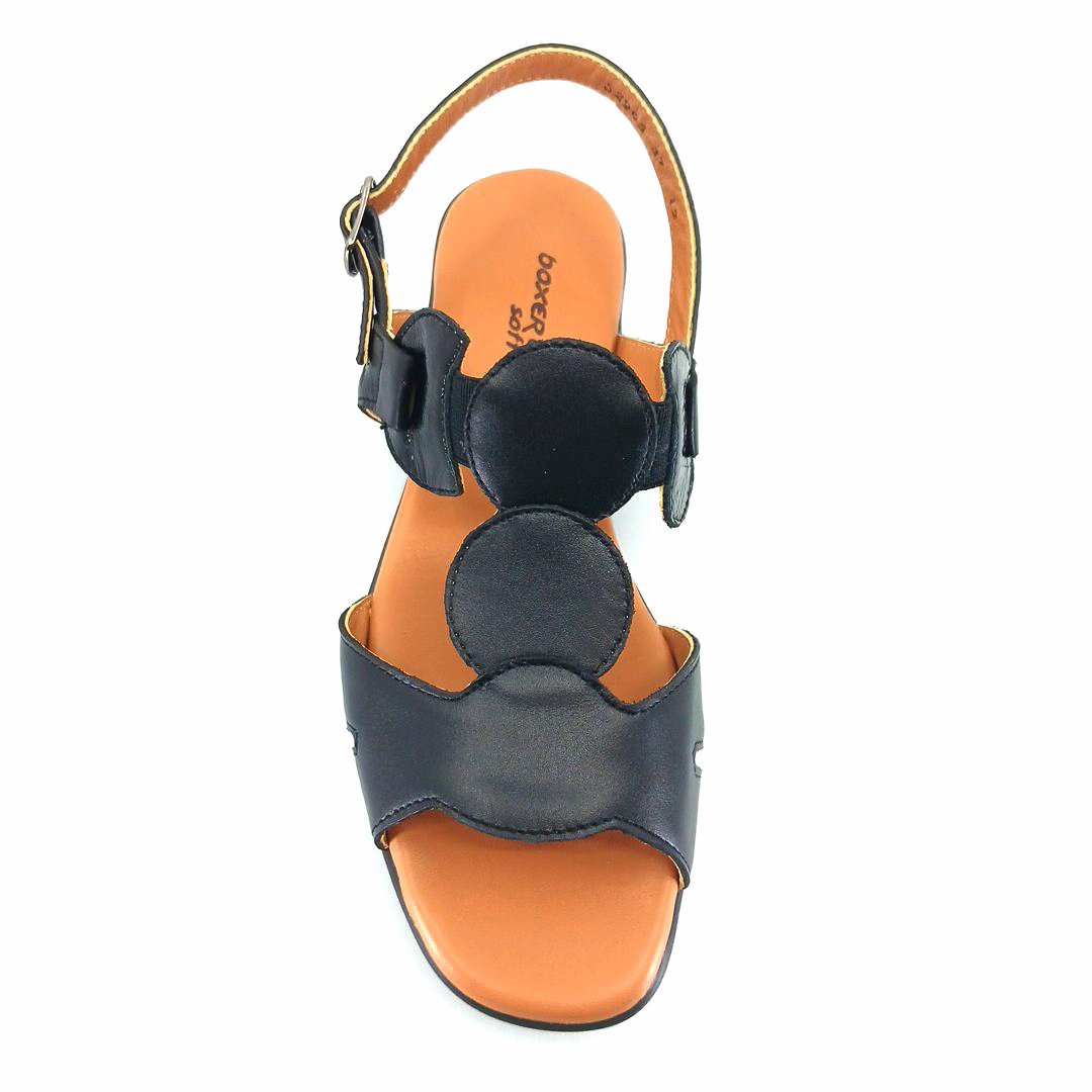 Boxer 52965 (μαύρο) γυναικεία σανδάλια