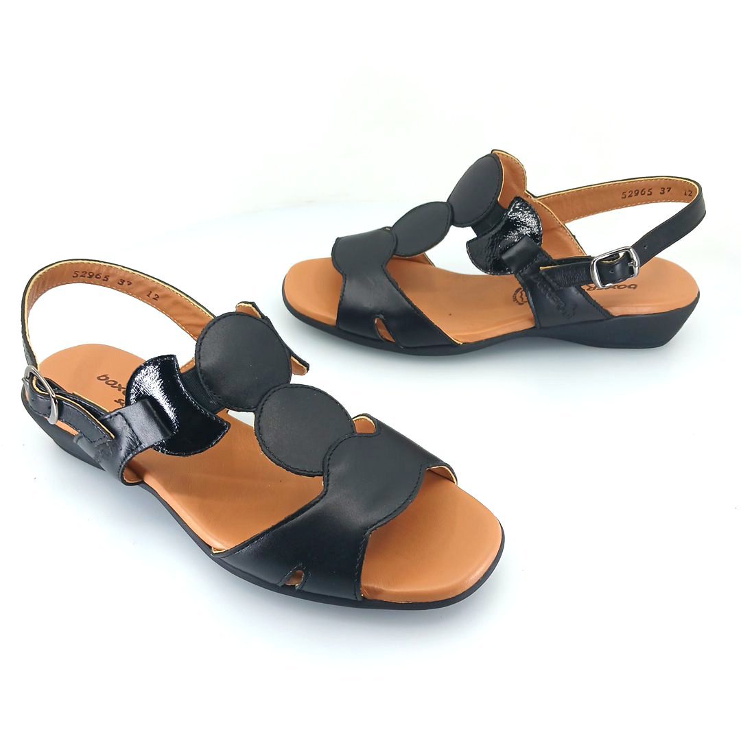 Boxer 52965 (μαύρο) γυναικεία σανδάλια