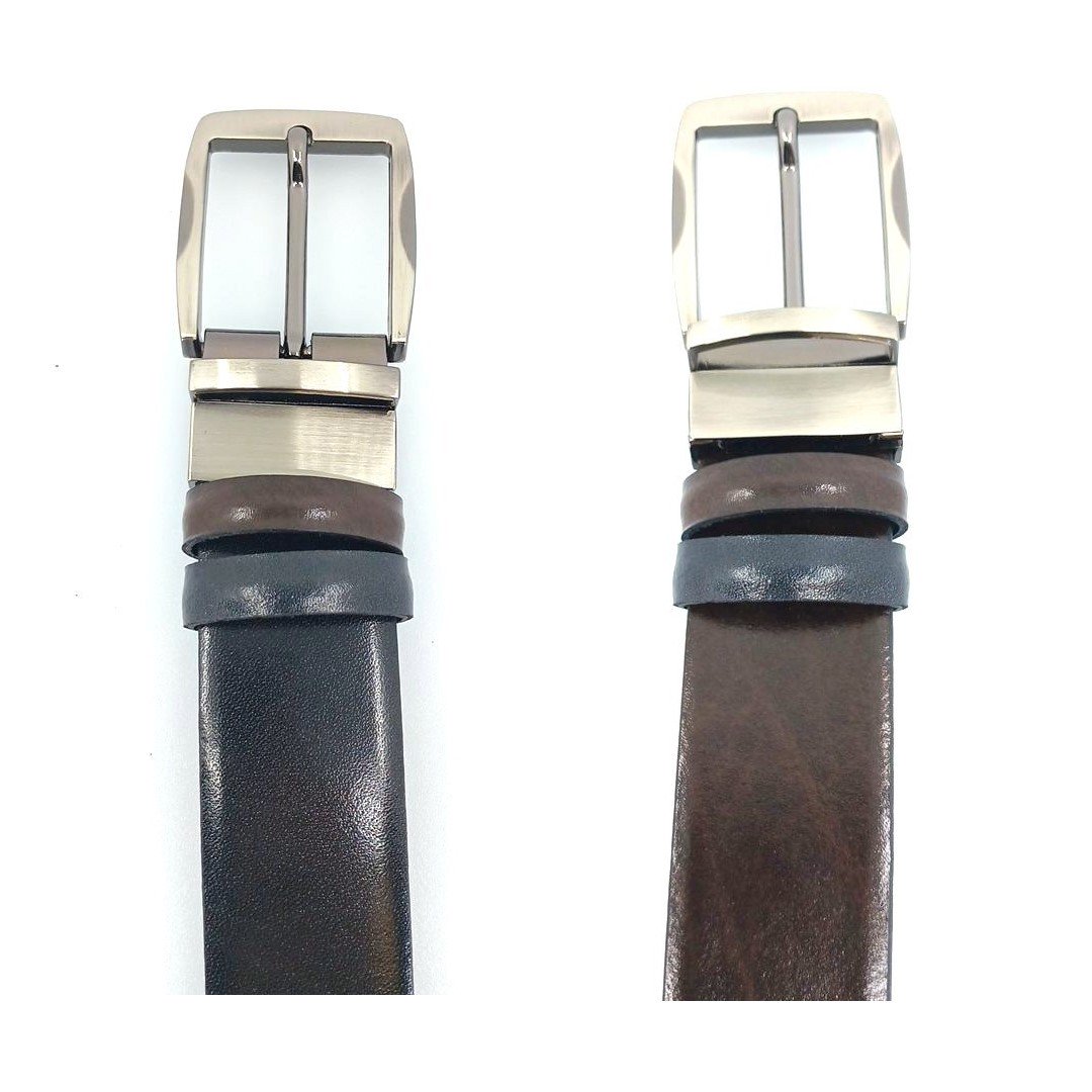 A&P Belts ανδρικές ζώνες διπλής όψης (μαύρο - καφέ) 18/21-300