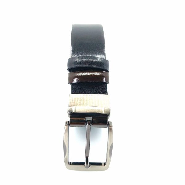 A&P Belts ανδρικές ζώνες διπλής όψης (μαύρο - καφέ) 18/21-300