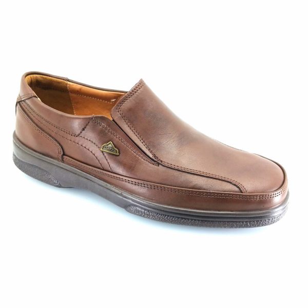 Boxer 11547 (καφέ) ανδρικά slip-on