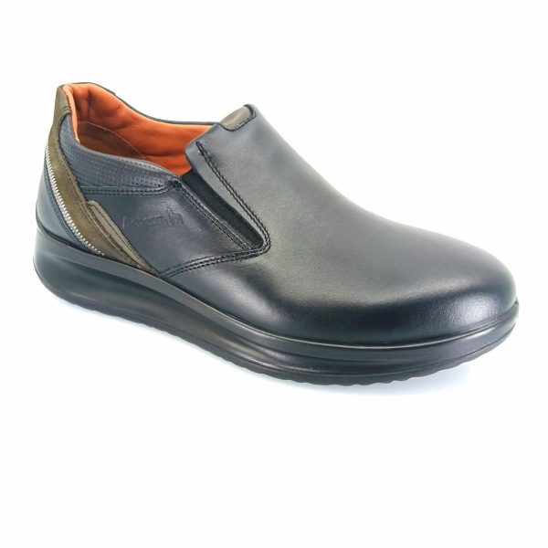 Boxer 16524 (μαύρο) ανδρικά παντοφλέ
