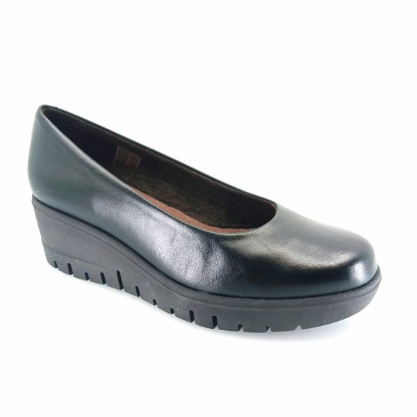 Boxer 98341 (μαύρο) platform ballerinas