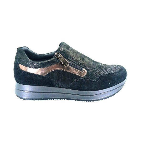 igi&co 4144911 (μαύρο) γυναικεία sneakers