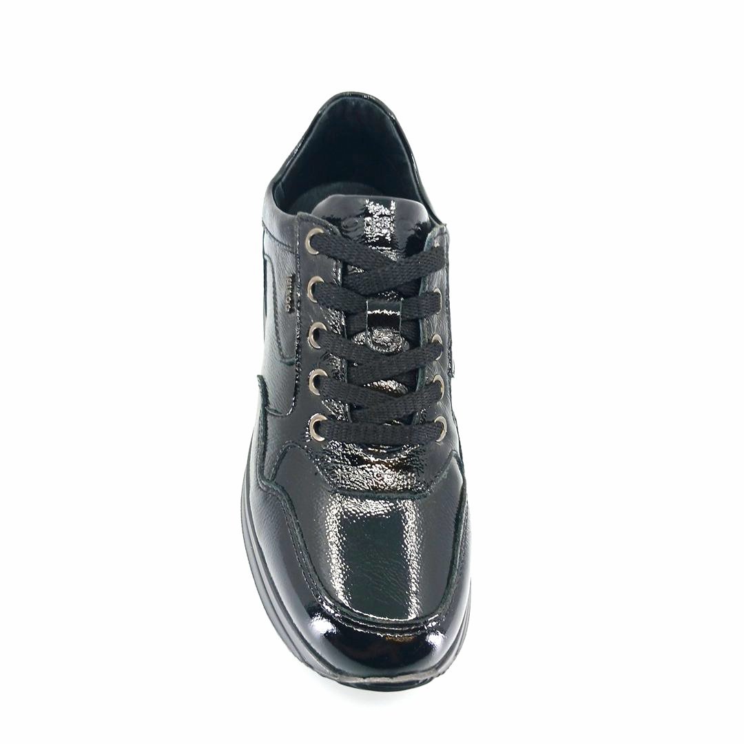 igi&co 4145000 (μαύρο λουστρίνι) γυναικεία sneakers