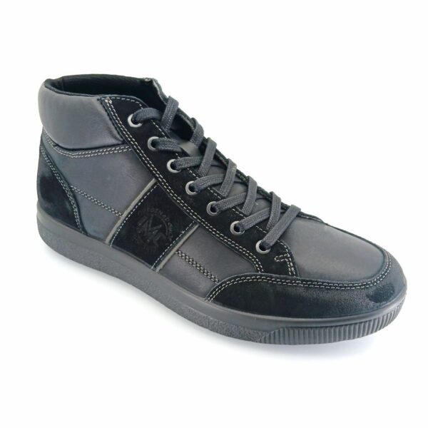 IMAC 204370 (μαύρο) ανδρικά sneakers μποτάκια