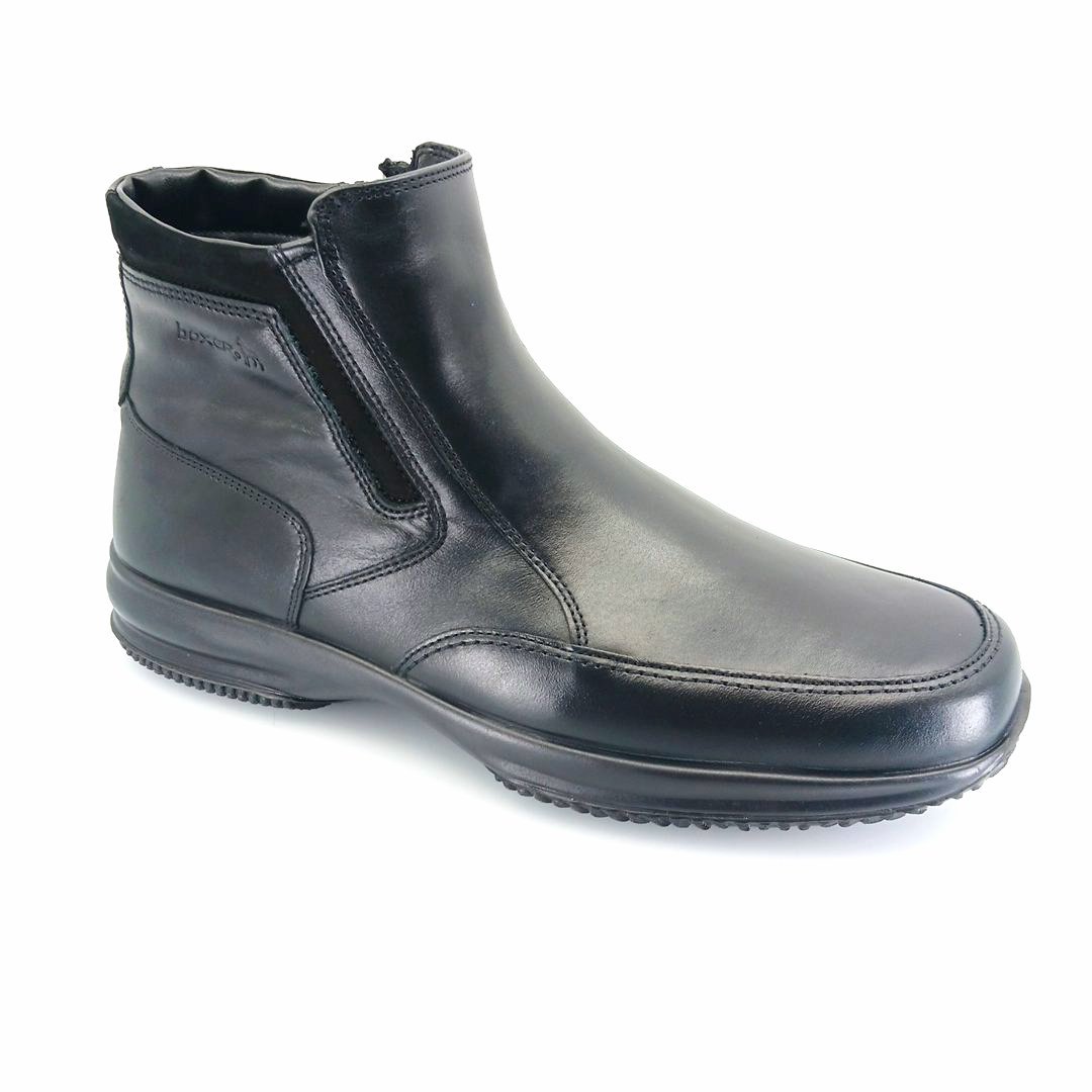 boxer-12139-black-1 Boxer 12139 (μαύρo) ανδρικά μποτάκια
