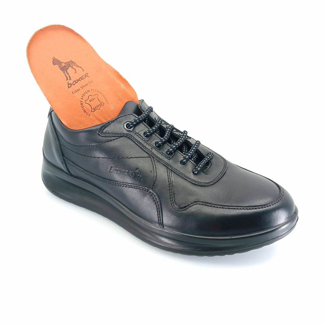 Boxer 16517 (μαύρο) ανδρικά δετά