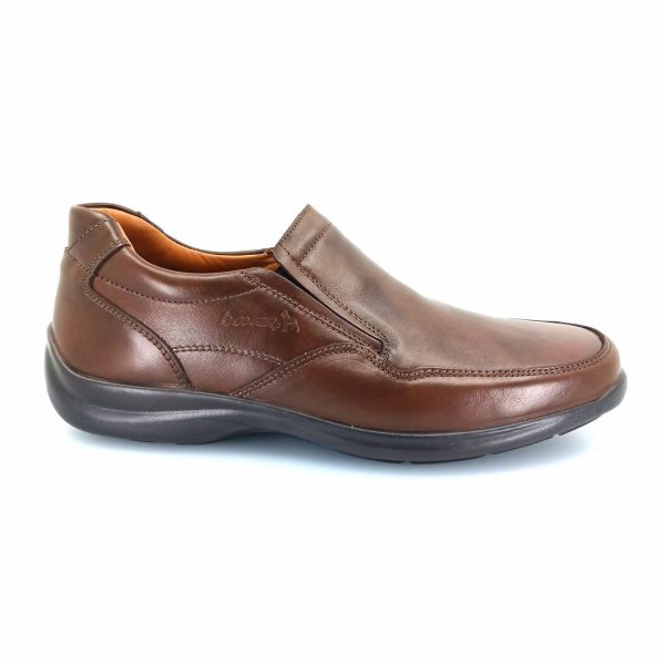 Boxer 23000 (καφέ) ανδρικά slip-on