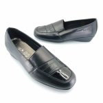 Boxer 52979 (μαύρο) γυναικεία slip-on