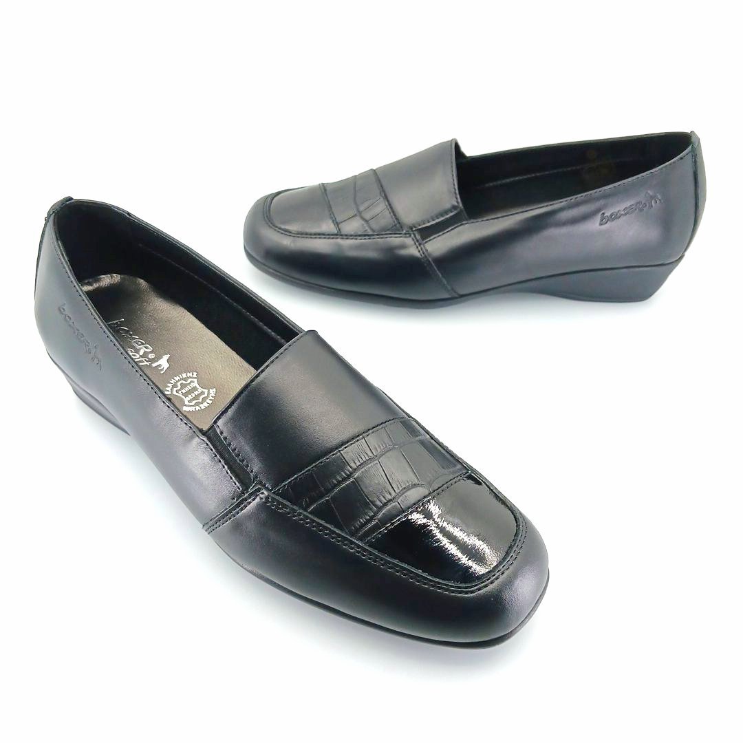 Boxer 52979 (μαύρο) γυναικεία slip-on