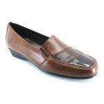 Boxer 52979 (καφέ) γυναικεία slip-on
