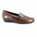 Boxer 52979 (καφέ) γυναικεία slip-on