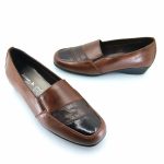 Boxer 52979 (καφέ) γυναικεία slip-on