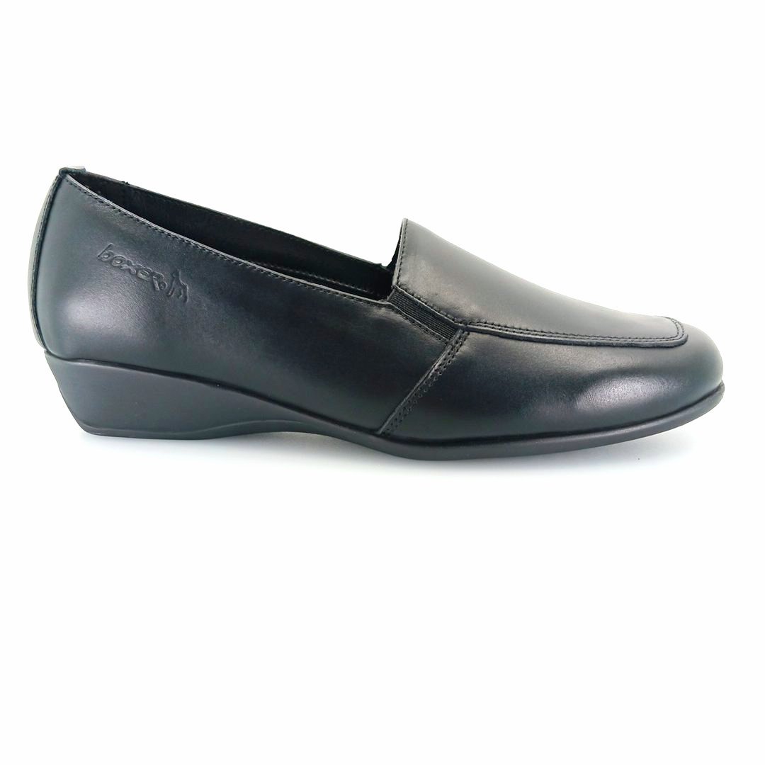 Boxer 52980 (μαύρο) γυναικεία slip-on