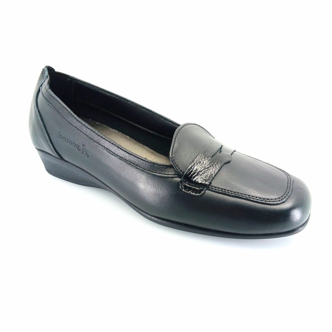 boxer-52981-black-1 Boxer 52981 (μαύρο) γυναικεία penny loafers