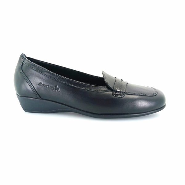 Boxer 52981 (μαύρο) γυναικεία penny loafers