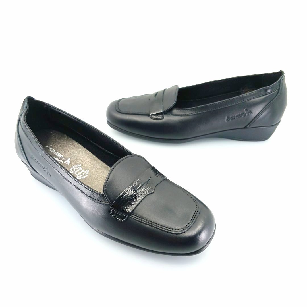 Boxer 52981 (μαύρο) γυναικεία penny loafers