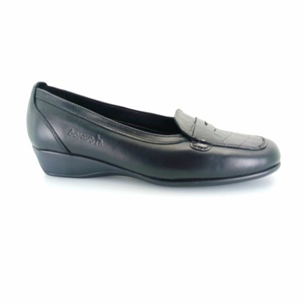 Boxer 52981 (μαύρο φολίδες) penny loafers