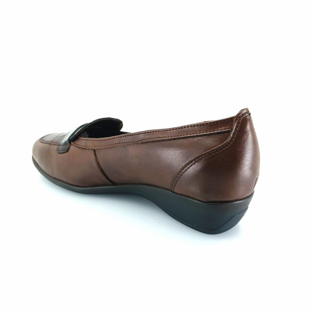 Boxer 52981 (καφέ φολίδες) penny loafers