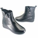 Boxer 54081 (μαύρο) γυναικεία μποτάκια