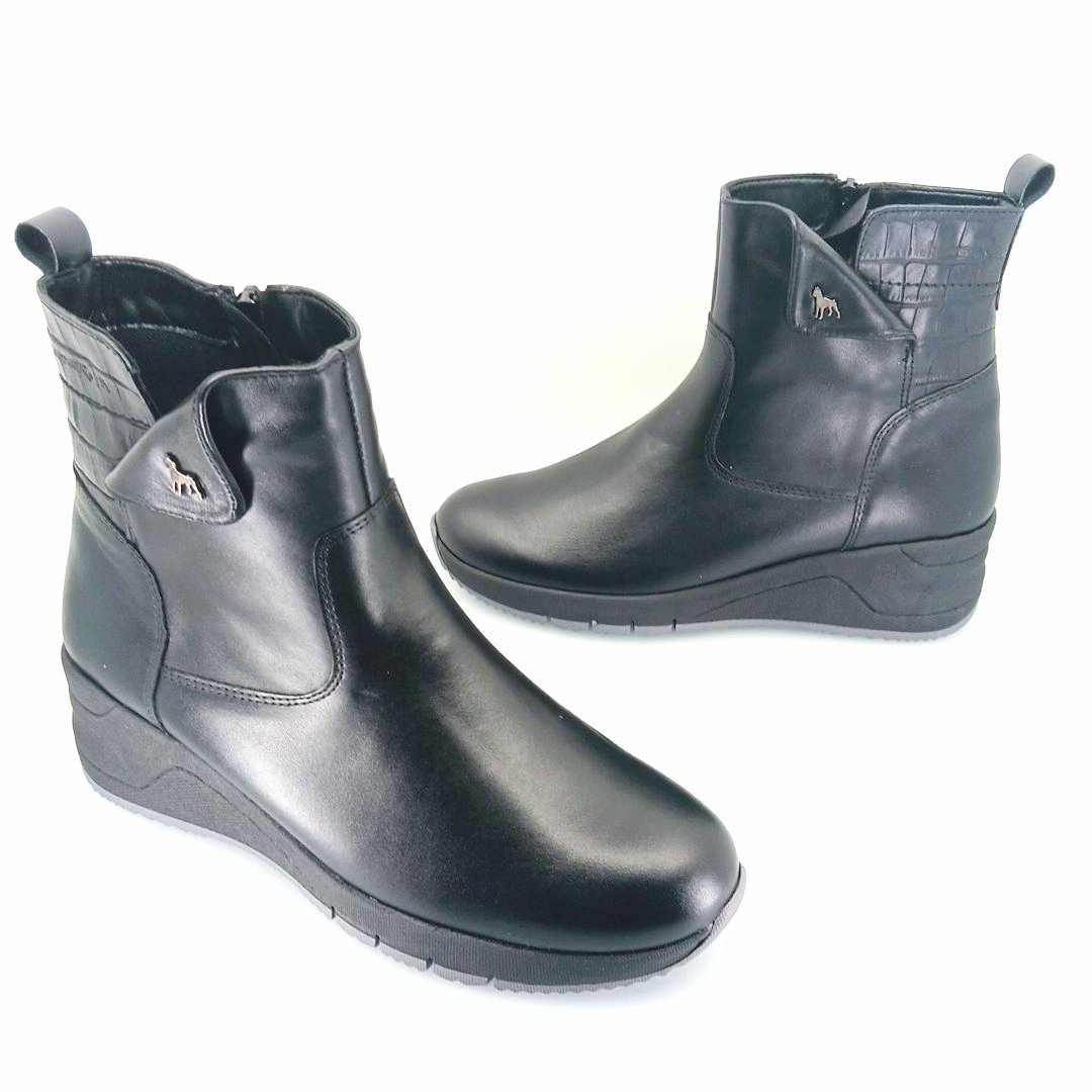 Boxer 54081 (μαύρο) γυναικεία μποτάκια