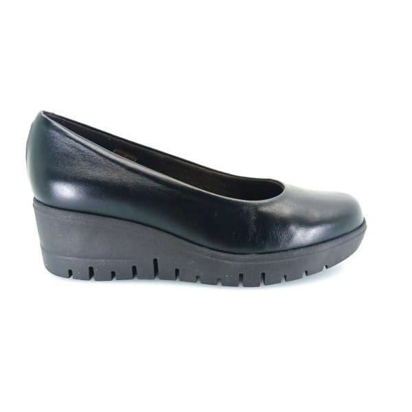 Boxer 98341 (μαύρο) platform ballerinas