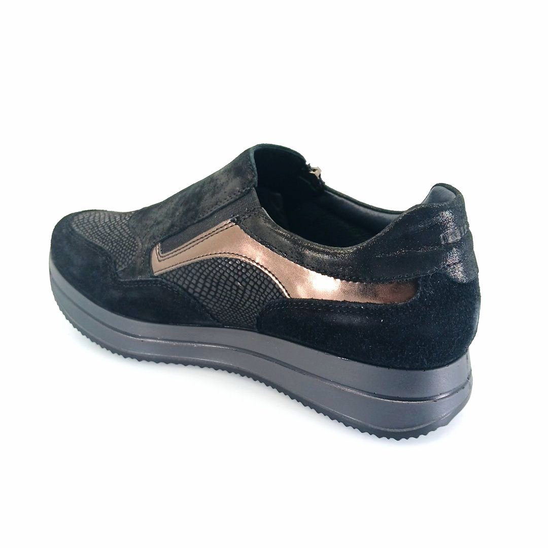 igi&co 4144911 (μαύρο) γυναικεία sneakers