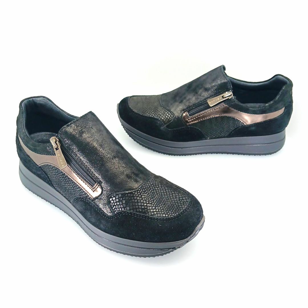 igi&co 4144911 (μαύρο) γυναικεία sneakers