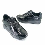 igi&co 4145000 (μαύρο λουστρίνι) γυναικεία sneakers