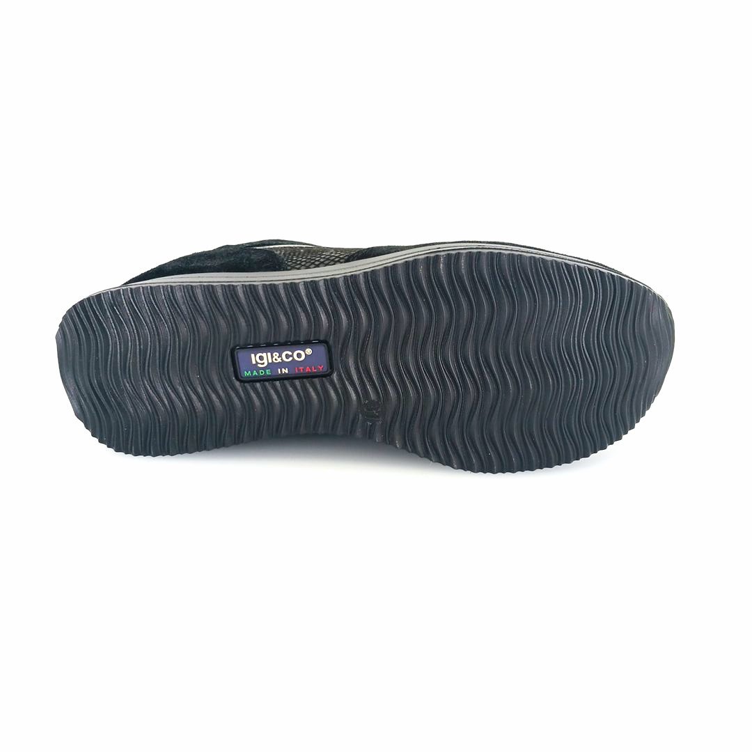 igi&co 4145011 (μαύρο) γυναικεία sneakers
