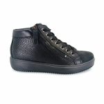igi&co 4151100 (μαύρο) sneaker ankle boots