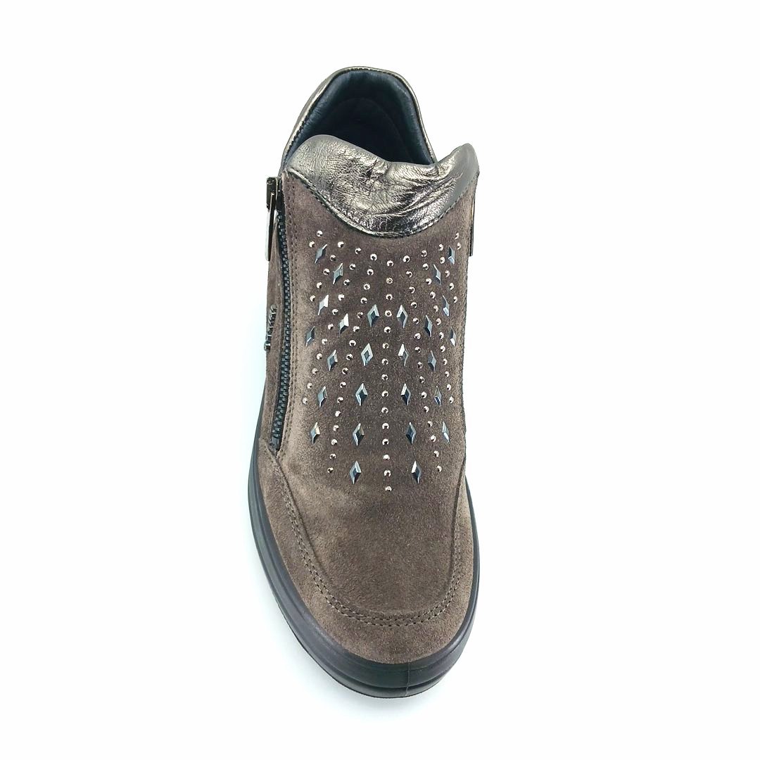 igi&co 4153811 (γκρι) sneaker ankle boots