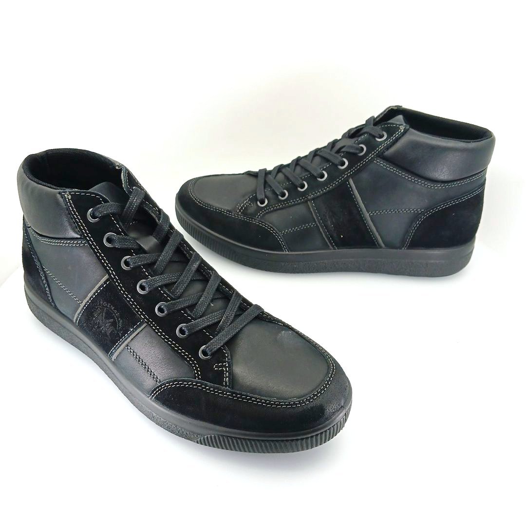 IMAC 204370 (μαύρο) ανδρικά sneakers μποτάκια