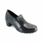 IMAC 455400 (μαύρο) chunky heel slip-on